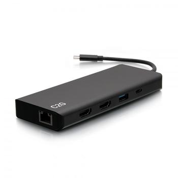 C2G USB-C 9in1 Dual Display Docking Station (C2G54488)