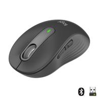 Logitech Signature M650 - mus - Bluetooth, 2.4 GHz - grafitt