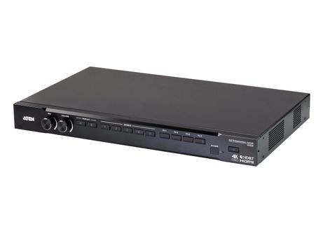 ATEN VP3520 5x2 matrisebryter / skalerer / lydinnbygger/ -fjerner / HDBaseT-omformer / lydeffektforsterker (VP3520-AT-G)