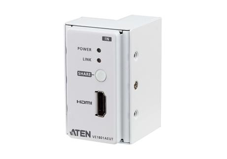 ATEN VanCryst VE1801AEUT - video/ lyd/ seriell-forlenger - HDBaseT Lite (VE1801AEUT-AT-G)