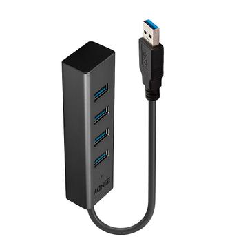 LINDY 4 Port USB 3.0 Hub (43324)