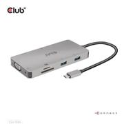 CLUB 3D Usb Gen1 Type-C 9-In-1 Hub 