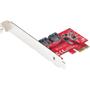 STARTECH SATA PCIE CARD 2 PORT NO-RAIDPCI EXPRESS SATA 6GBPS AS INT