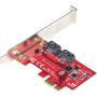 STARTECH SATA PCIE CARD 2 PORT NO-RAIDPCI EXPRESS SATA 6GBPS AS INT (2P6G-PCIE-SATA-CARD)