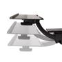 STARTECH Under Desk Keyboard Tray - Ergonomic Adjustable Computer Keyboard and Mouse Tray w/Mouse Pad - 10inch x 26inch (KBTRAYADJ2)