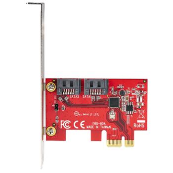 STARTECH SATA PCIE CARD 2 PORT NO-RAIDPCI EXPRESS SATA 6GBPS AS INT (2P6G-PCIE-SATA-CARD)