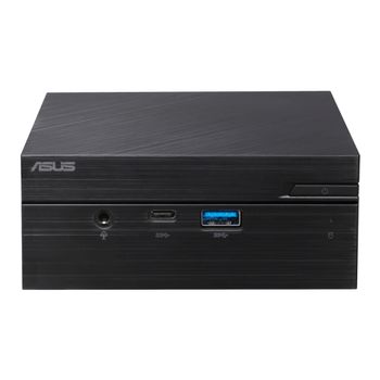 ASUS Mini PC PN41 BBP131MVS1 - Barebone - mini-PC 1 x Pentium Silver N6000 / tot 3.3 GHz - RAM 0 GB - UHD Graphics - Gigabit Ethernet - zwart (90MR00I1-M000D0)