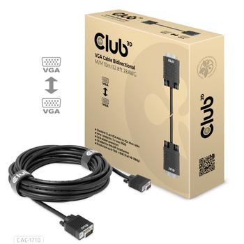 CLUB 3D Vga Cable Bidirectional M/M (CAC-1710)