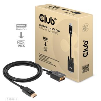 CLUB 3D Displayport To Vga Cable M/M (CAC-1012)