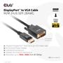 CLUB 3D Displayport To Vga Cable M/M (CAC-1012)