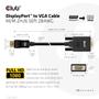 CLUB 3D Displayport To Vga Cable M/M (CAC-1012)
