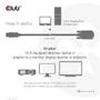 CLUB 3D Displayport To Vga Cable M/M (CAC-1012)