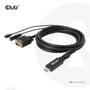 CLUB 3D Hdmi To Vga Cable M/M (CAC-1712)