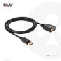 CLUB 3D Displayport To Vga Cable M/M (CAC-1012)