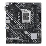 ASUS PRIME H610M-E D4 Hovedkort LGA 1700, mATX, DDR4, 1x PCIe 4.0 x16, 2x M.2 (PRIME H610M-E D4)