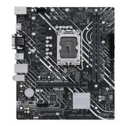 ASUS S PRIME H610M-D D4 - Motherboard - micro ATX - LGA1700 Socket - H610 Chipset - USB 3.2 Gen 1 - Gigabit LAN - onboard graphics (CPU required) - HD Audio (8-channel)