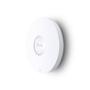 TP-LINK AX3000 Ceiling Mount Dual-Band Wi-Fi 6 Access Point  PORT:1x1Gbps RJ45 Port SPEED:574Mbps at  2.4 GHz + 2402 Mbps at 5 GHz FEATURE: 802.3at POE and 12V DC,  2xInternal Antennas,  160MHz  Supported,   M (EAP650)