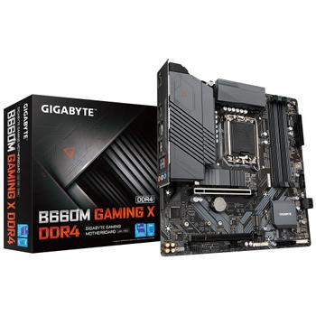 GIGABYTE B660M Gaming X Hovedkort LGA1700, Micro ATX, B660M, DDR4, 1x PCIe 4.0, 2x M.2 (B660M GAMING X DDR4)