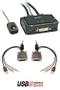 LINDY 2 Port DVI-D Single Link, USB 