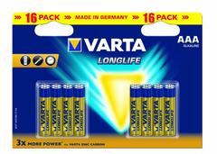 VARTA BATTERI LONGLIFE AAA 16-PAK