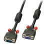 LINDY VGA Cable M/F, Black, 0.5m