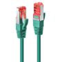LINDY Cat.6 S/FTP Kabel, grün, 3m  Patchkabel