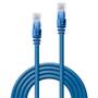 LINDY 0.3M Cat.6 U/Utp Cable, Blue (48015)