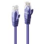 LINDY 0.3M Cat.6 U/Utp Cable, Purple