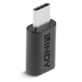 LINDY USB-C/ Micro-B Black Factory Sealed (41896)