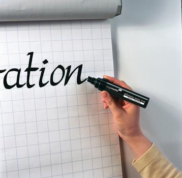 LEGAMASTER Flipchartmarker LM TZ48 KS 4-12mm sw (7-155501)