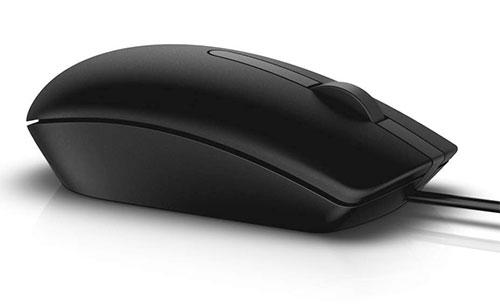 DELL Ms116 Mouse Ambidextrous Usb (MS116-BK)