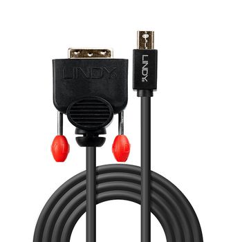LINDY DisplayPort Mini til DVI kabel, Full HD 2 m (41952)