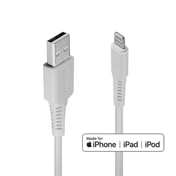 LINDY Adaptekabel USB -> Lightning 3 m USB til Apple Lightning (31328)