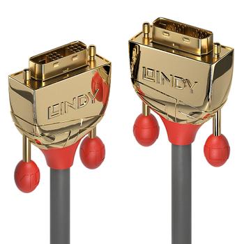 LINDY DVI-D SLD Single Link Kabel Gold Line 15m (36216)