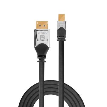 Lindy CROMO - DisplayPort-kabel - Mini DisplayPort til DisplayPort - 2 m (36312)