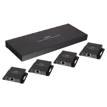 LINDY 70M Cat.6 4 Port Hdmi & Ir  (38155)