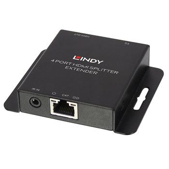 LINDY 70M Cat.6 4 Port Hdmi & Ir  (38155)