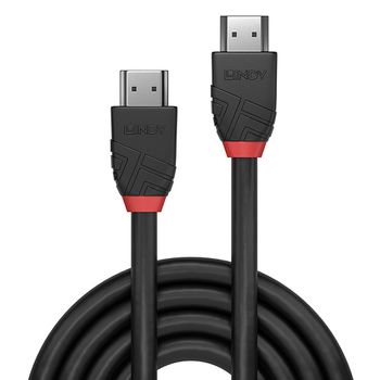LINDY HDMI High Speed Cable. M/M. Black Line. 0.5m (36470)