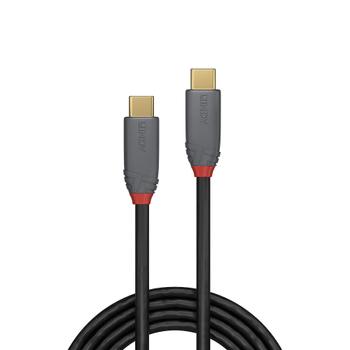 LINDY Kabel USB-C > USB-C 3.1 5A-  0,5 m SuperSpeed+,  10Gbps (E-Mark) (36900)