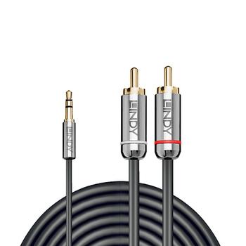 LINDY 10m 3.5mm to Phono Audio Cable with CROMO connectors (35337)
