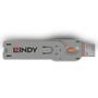 LINDY Port Blocker Key USB Type A Orange Factory Sealed (40623)