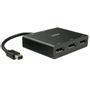 LINDY HUB MiniDP -> 3-port DisplayPort Multi-Display MST Hub 4K@60Hz DP1.2 (38428)