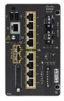 CISCO Catalyst IE3300 Rugged Series Modular System NE (IE-3300-8T2S-E)