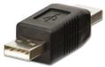 LINDY 71229 cable gender changer USB A Black Factory Sealed