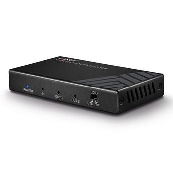 LINDY 2 Port Hdmi 2.0 18G Splitter (38235)