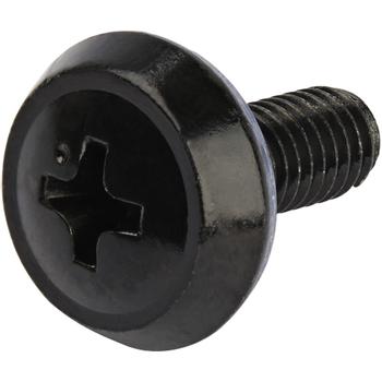 STARTECH 10-32 RACK SCREWS AND NUTS - 50 PACK - BLACK ACCS (CABSCREW1032)