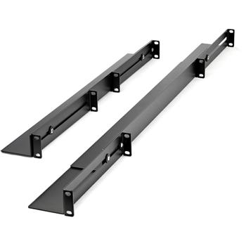 STARTECH StarTech.com 1U 19 inch Server Rack Rails 24-36 inch Adjustable Depth Universal 4 Post Rack Mount Rails (UNIRAILS1UB)