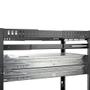 STARTECH StarTech.com 1U 19 inch Server Rack Rails 24-36 inch Adjustable Depth Universal 4 Post Rack Mount Rails (UNIRAILS1UB)