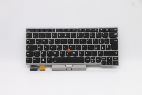 LENOVO Keyboard BL Silver Italian (01YP857)