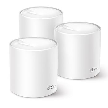 TP-LINK AX3000 Whole Home Mesh Wi-Fi 6 System 574Mbps at 2.4GHz + 2402Mbps at 5GHz (DECO X50(3-PACK))